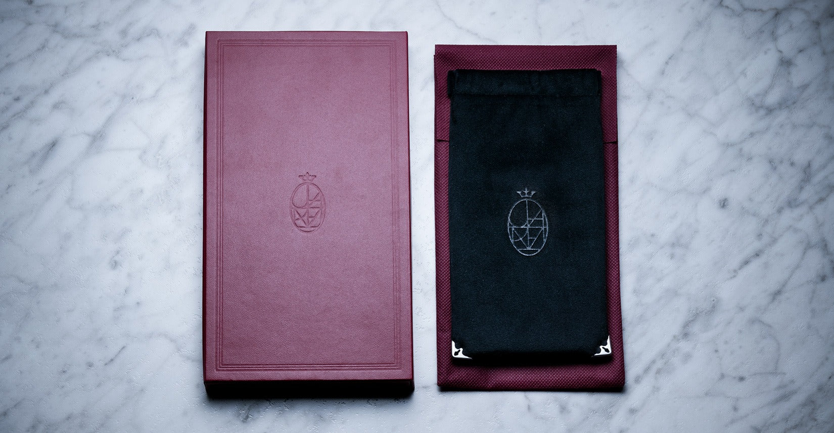 Jacques Marie Mage Soft Velvet Pouch in Black JMM-ACCS-014