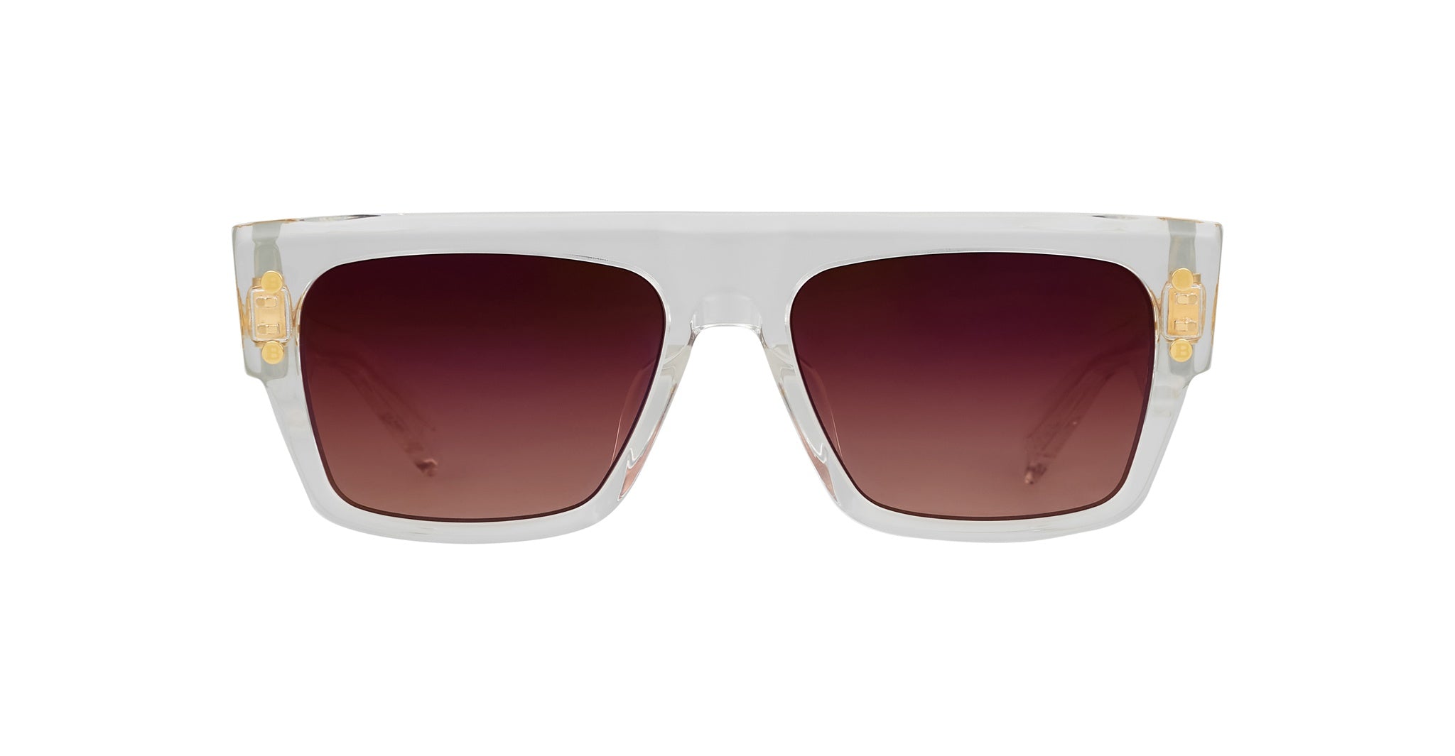 Balmain BIII in Crystal Clear and Gold BPS-116D-56