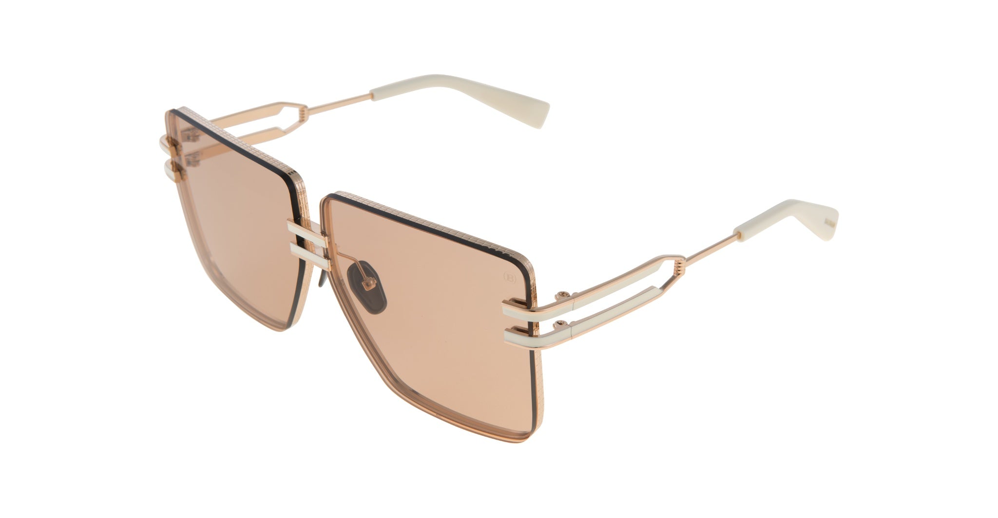 Balmain Gendarme in White Gold and Bone BPS-109C-66