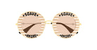 Gucci GG0113S in Nude Stripe GG0113S-009