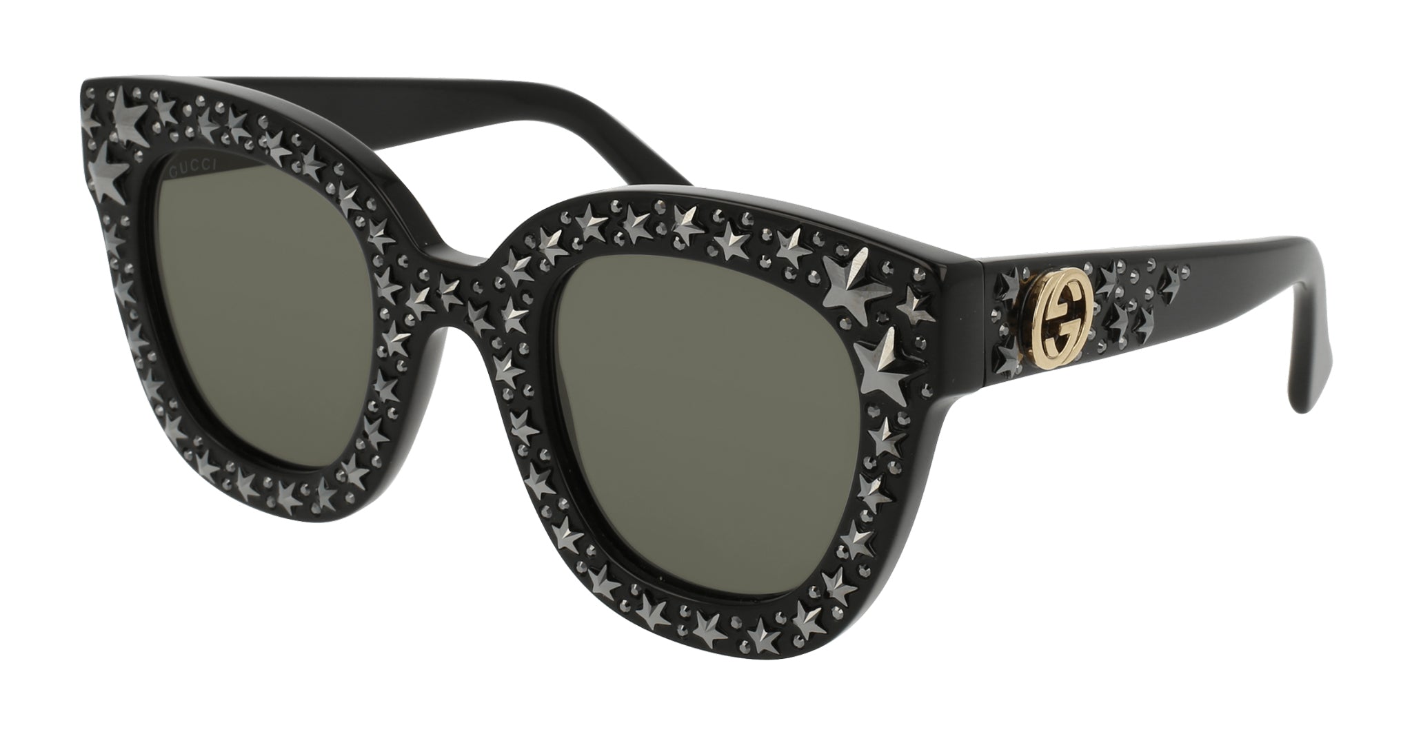 Gucci GG0116S Sunglass in Black GG0116S-002