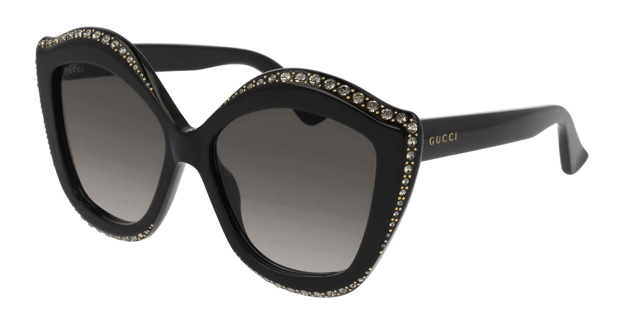 Gucci GG0118S Sunglass in Black GG0118S-001