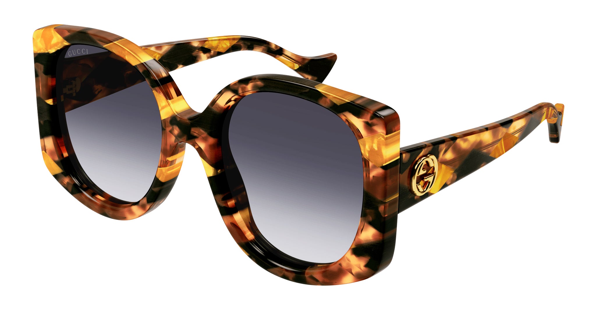 Gucci GG1257S Sunglass in Havana GG1257S-004