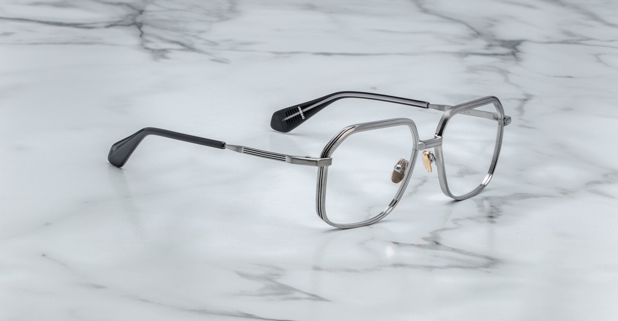 Jacques Marie Mage Aida in Silver Optical JMMIDRX-41