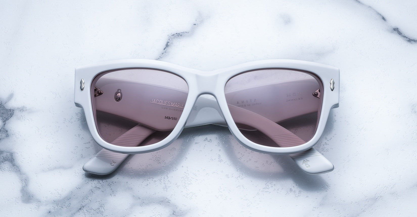 Jacques Marie Mage Anita in White JMMNI-4B