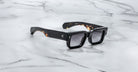 Jacques Marie Mage Ascari Sunglass in Noir 11 Profile View