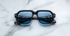 Jacques Marie Mage Challenger Sunglass in Noir JMMCG-01