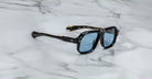 Jacques Marie Mage Challenger Sunglass in Noir JMMCG-01