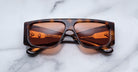 Jacques Marie Mage Cliff Sunglass in Havana 7 JMMCLF-7B