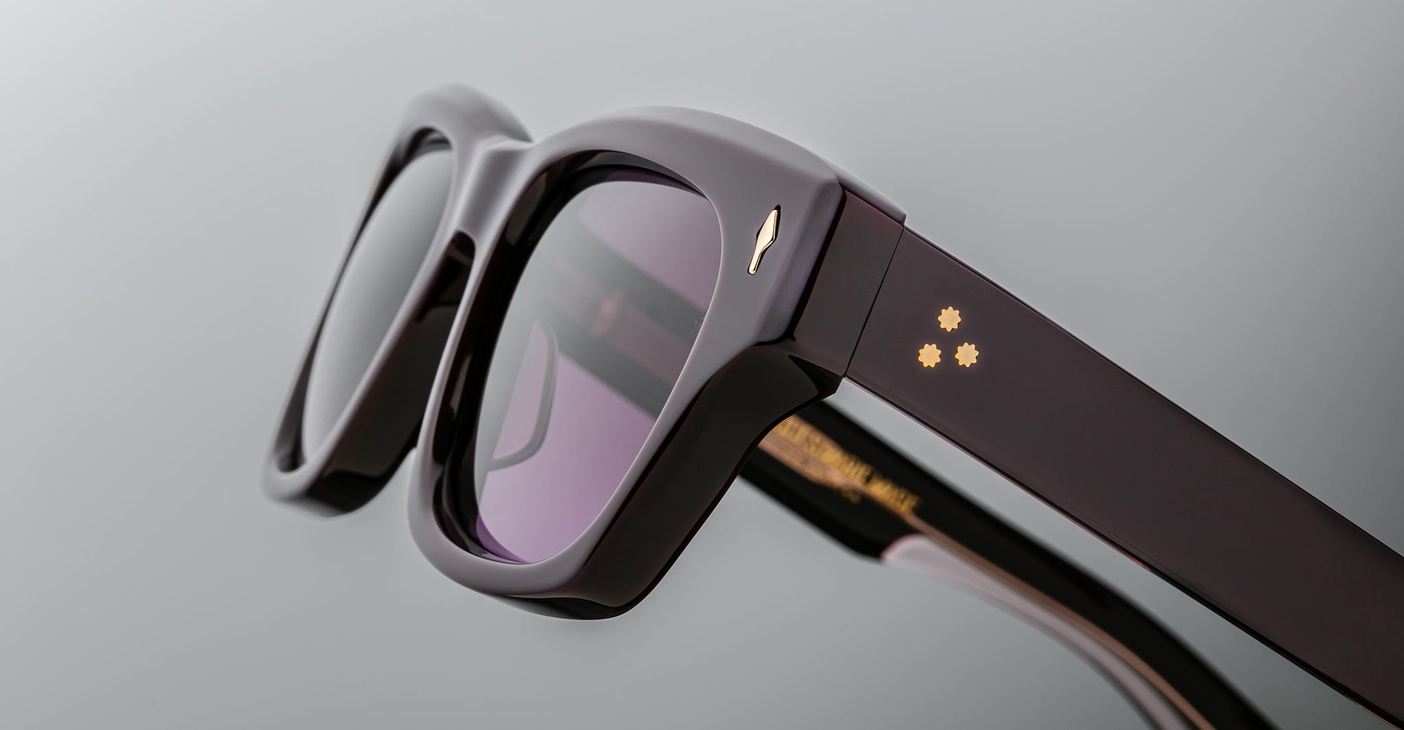 Jacques Marie Mage Dealan 53 in Aubergine JMMDEX-11U