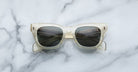 Jacques Marie Mage Dealan square-frame sunglasses with UV protection, top view.