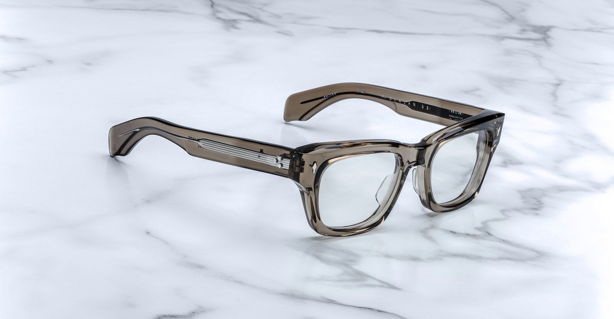 Jacques Marie Mage Dealan 53 in Taupe Rx JMMDEXRX-97