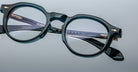 Jacques Marie Mage Demoncey in Indigo Optical JMMDYRX-9F