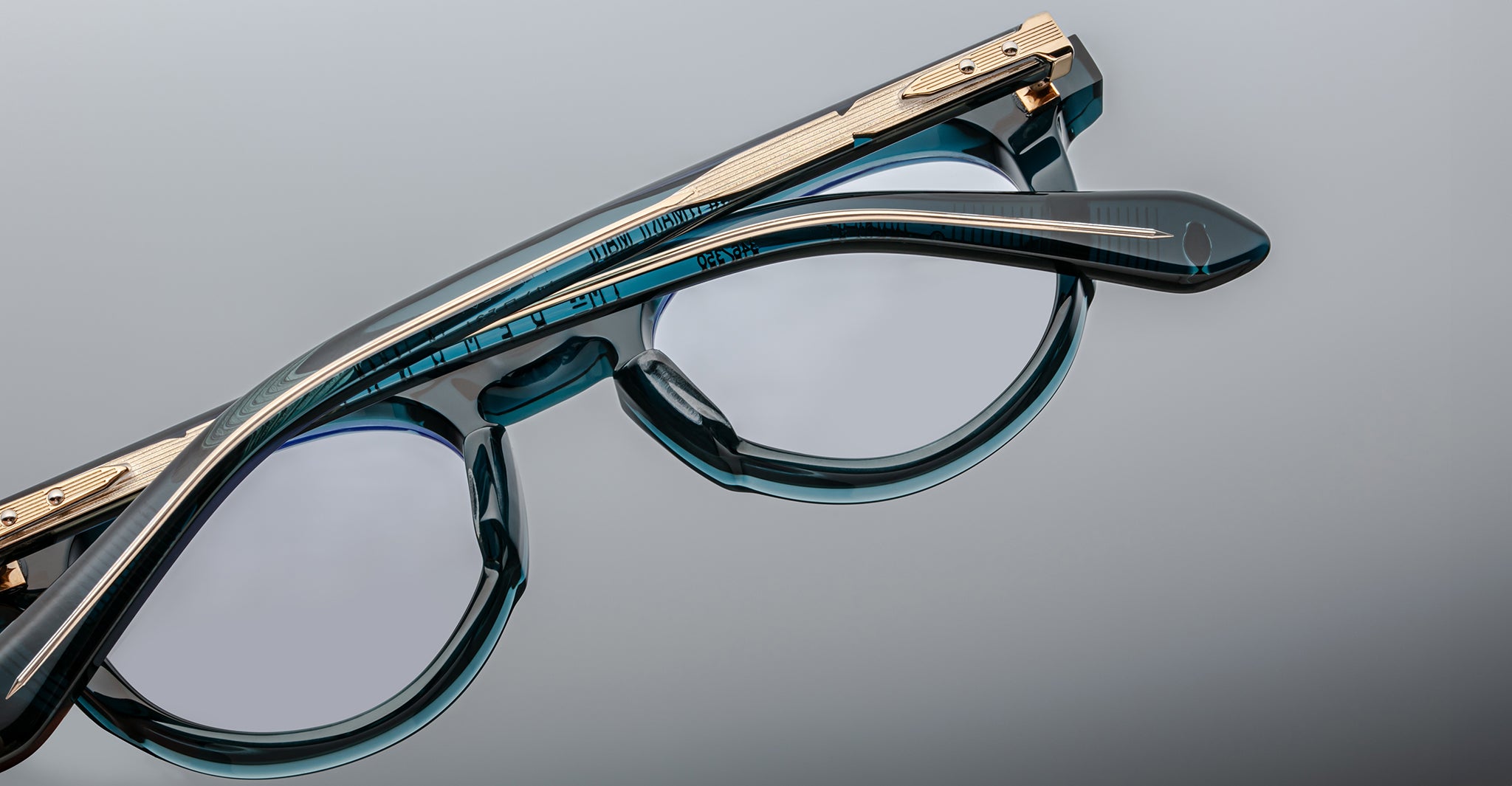 Jacques Marie Mage Demoncey in Indigo Optical JMMDYRX-9F