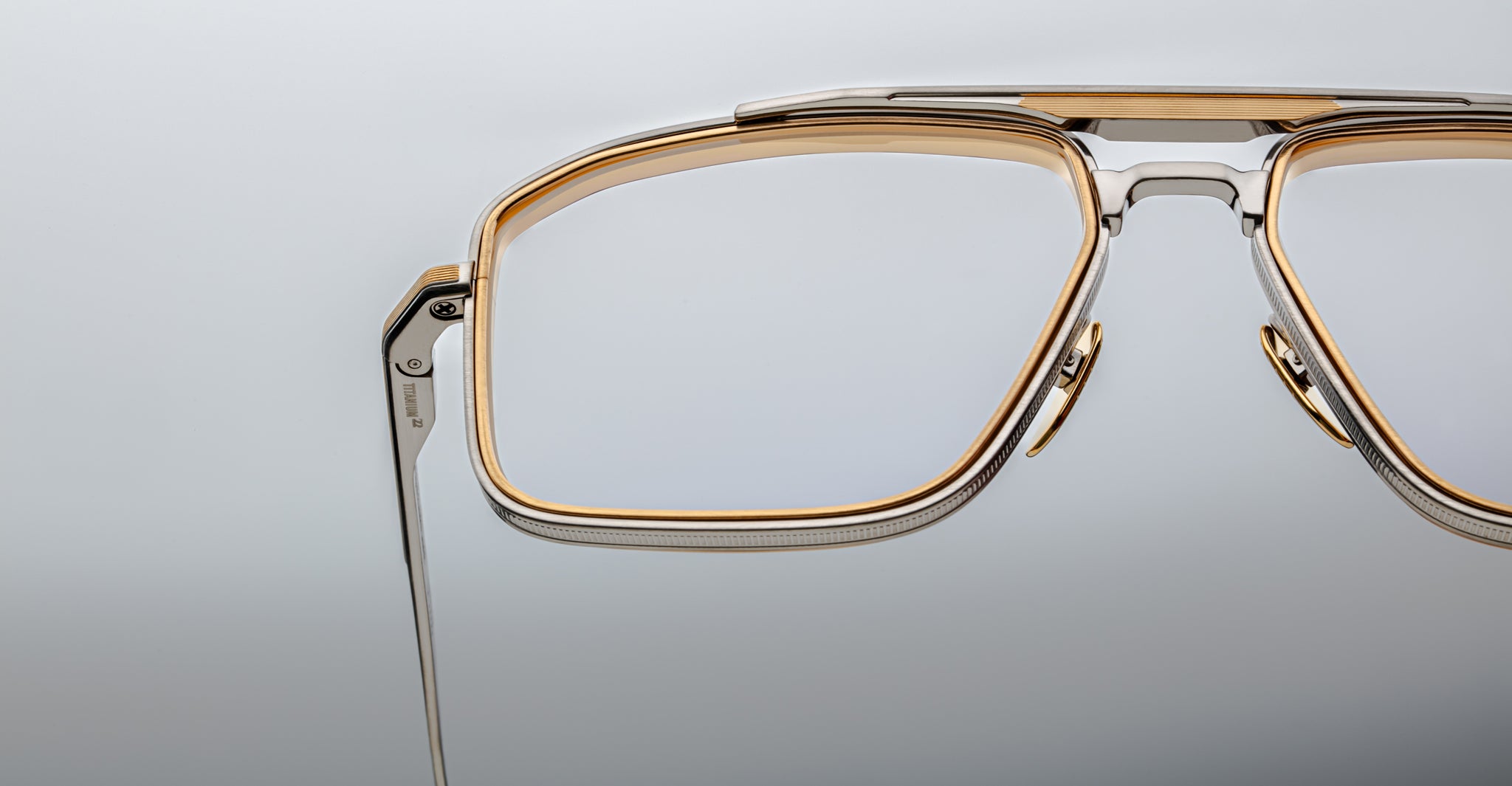 Jacques Marie Mage Earl Frame in Silver JMMERRX-41