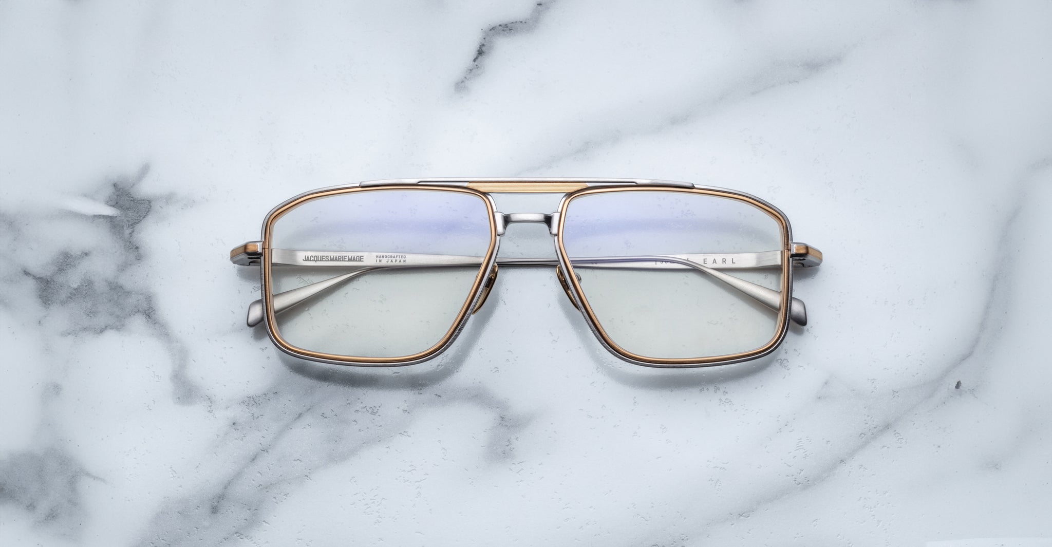 Jacques Marie Mage Earl Frame in Silver JMMERRX-41