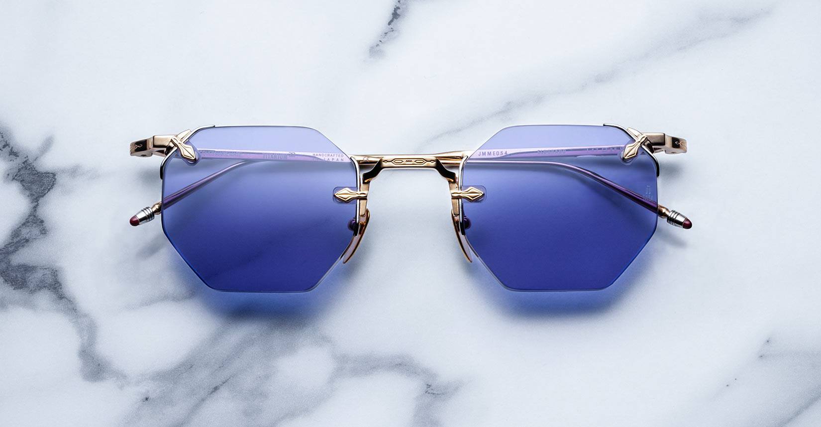 Jacques Marie Mage El Dorago rimless sunglasses in Altan colorway