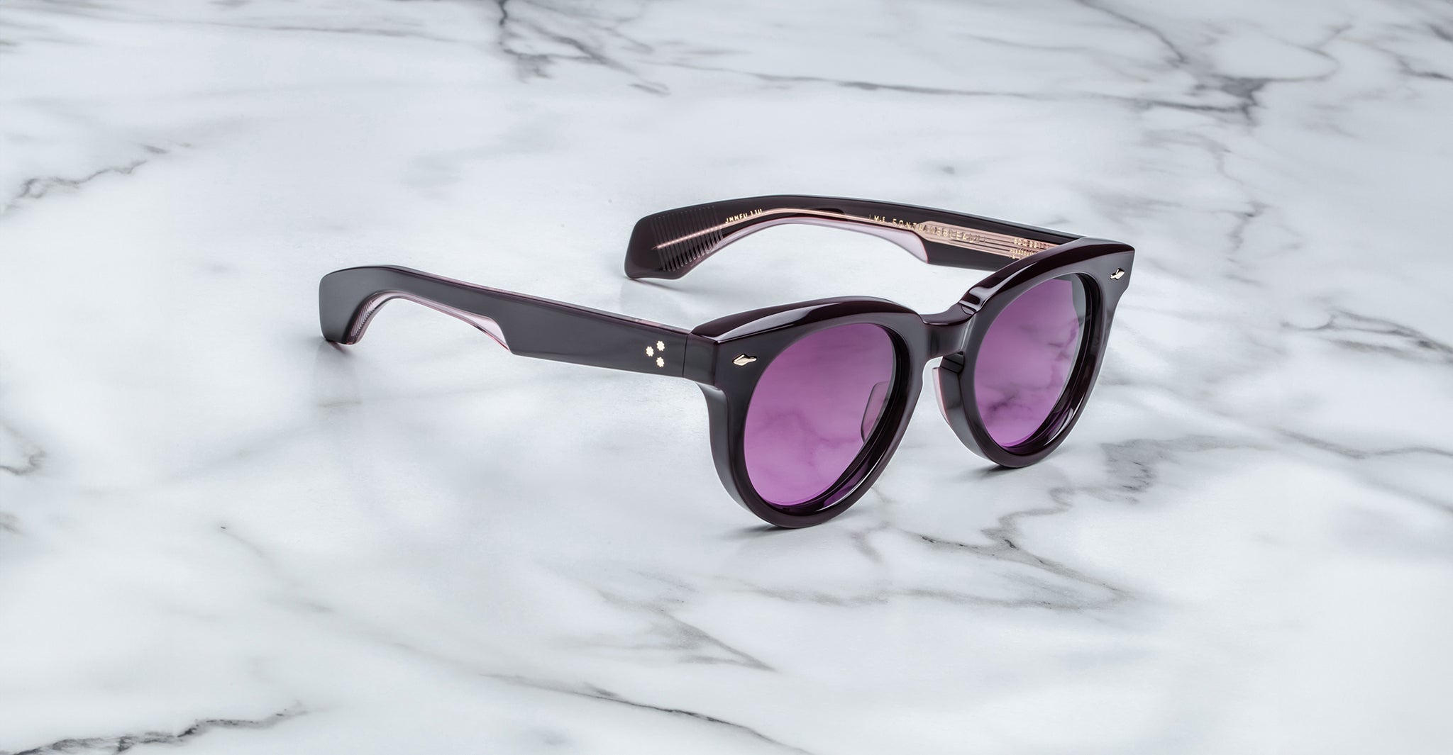 Jacques Marie Mage Fontainebleau in Aubergine JMMFU-11U