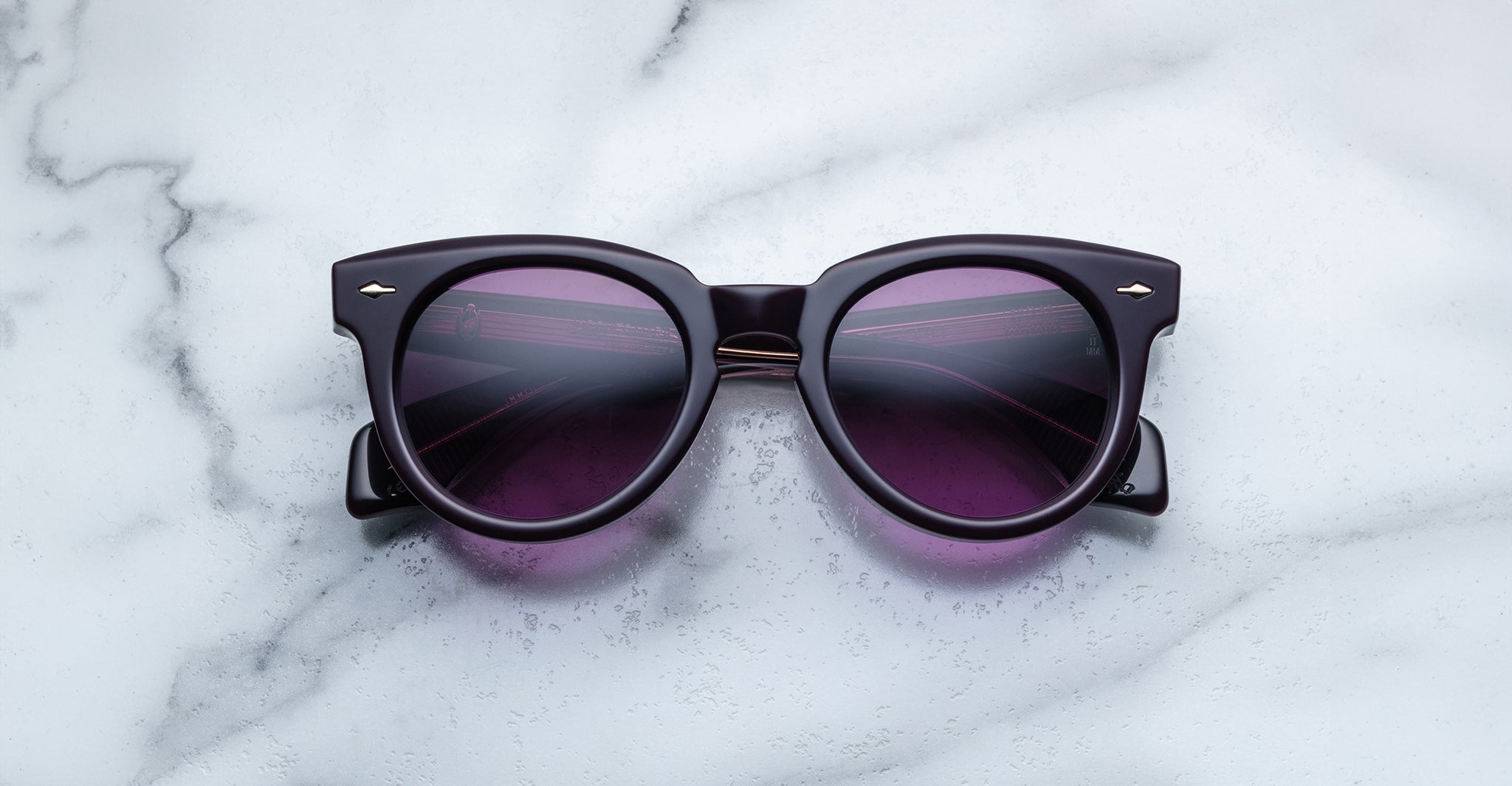 Jacques Marie Mage Fontainebleau in Aubergine JMMFU-11U