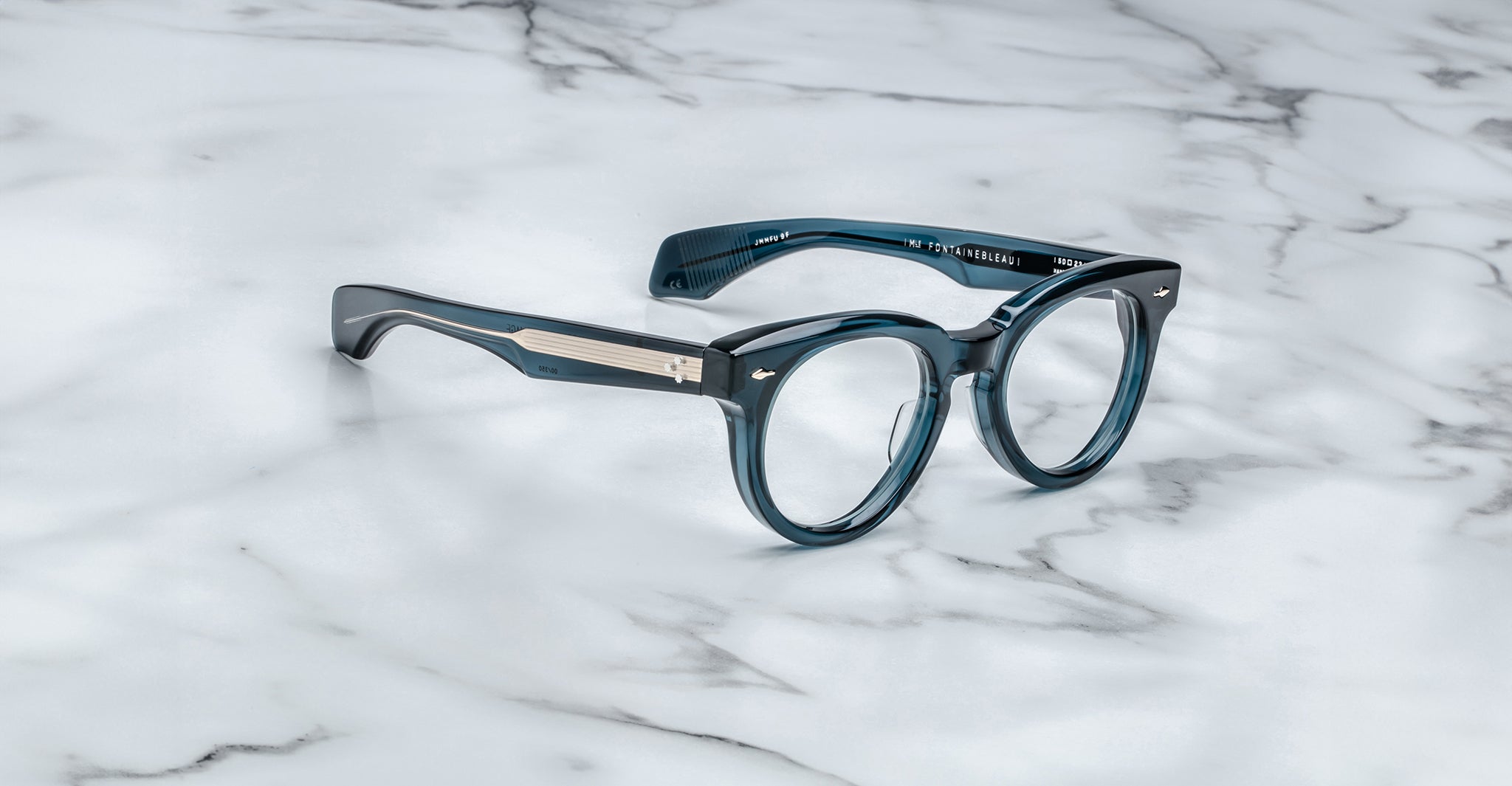 Jacques Marie Mage Fontainebleau in Indigo Rx JMMFURX-9F