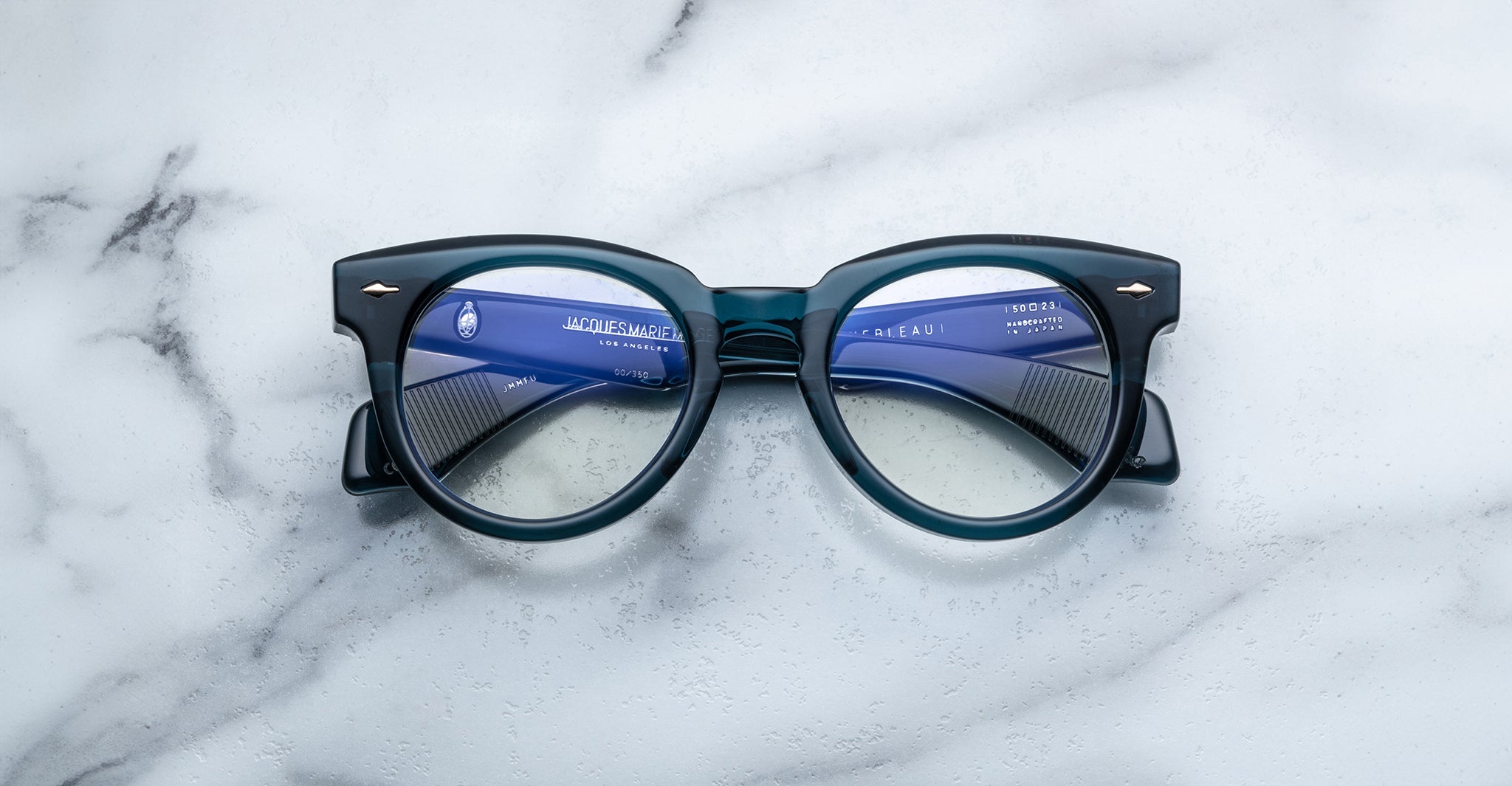 Jacques Marie Mage Fontainebleau in Indigo Rx JMMFURX-9F