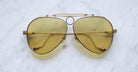 Jacques Marie Mage Gonzo Duke style sunglasses in Gold