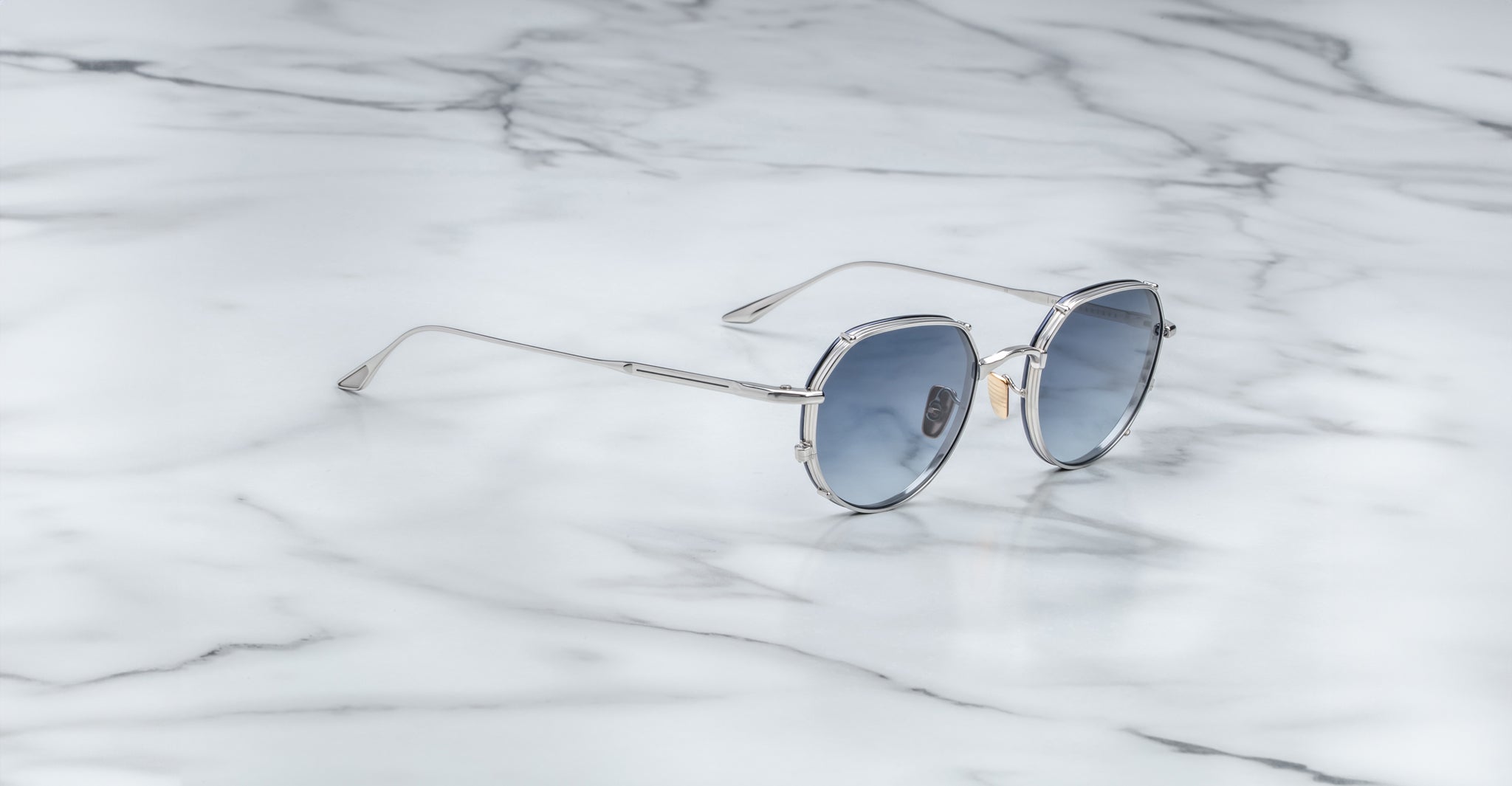 Jacques Marie Mage Hartana Sunglass in Fossil JMMTN-12R