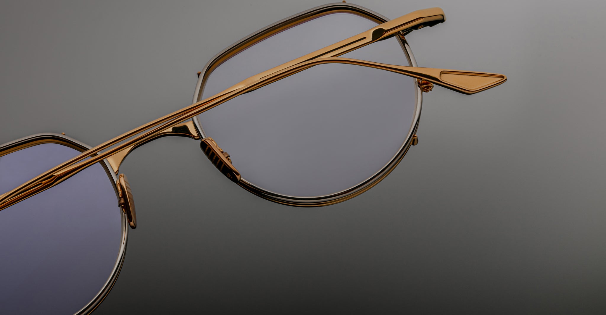 Jacques Marie Mage Hartana in Gold 2 Optical JMMTNRX-3J