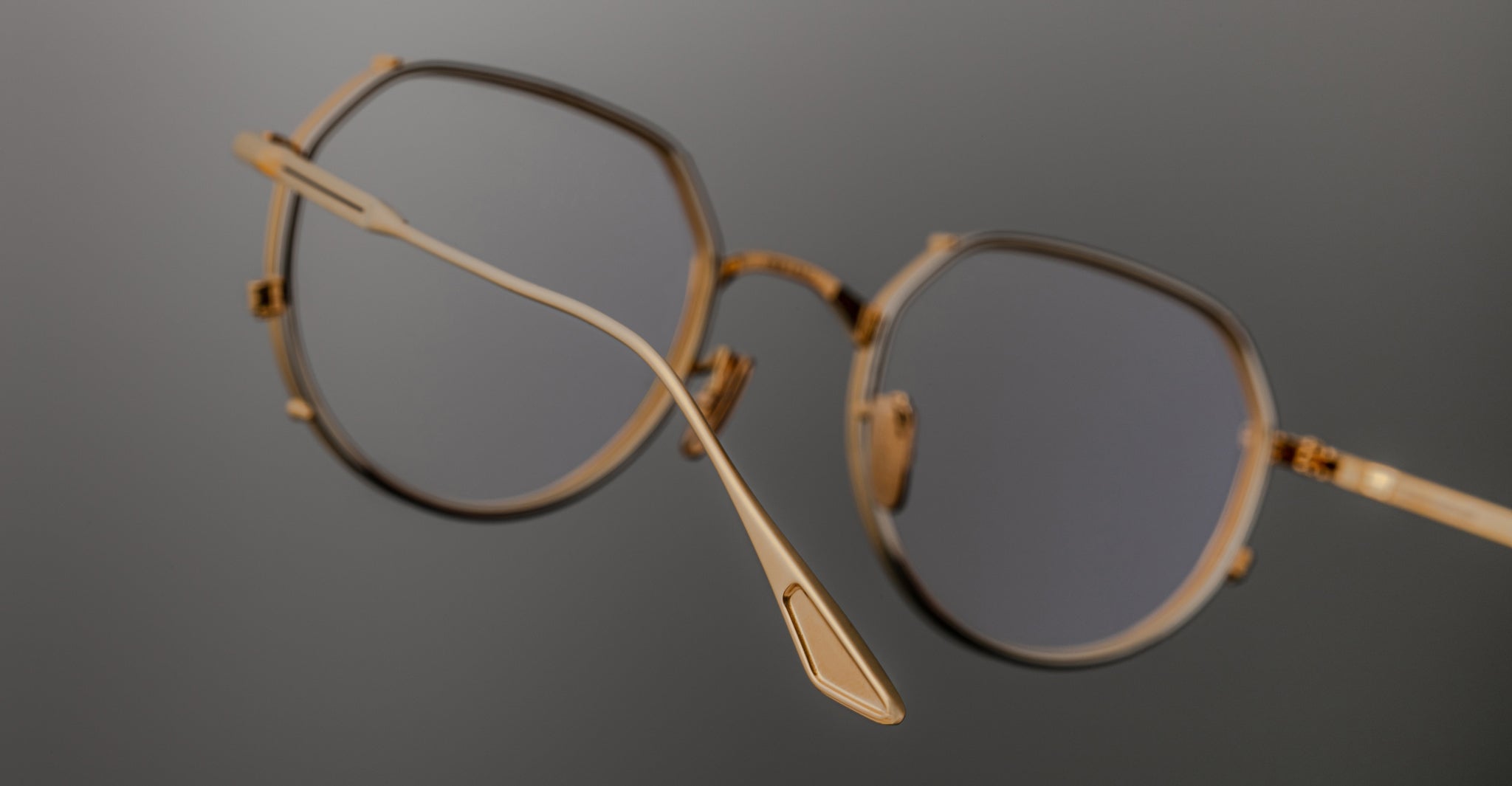 Jacques Marie Mage Hartana in Gold 2 Optical JMMTNRX-3J