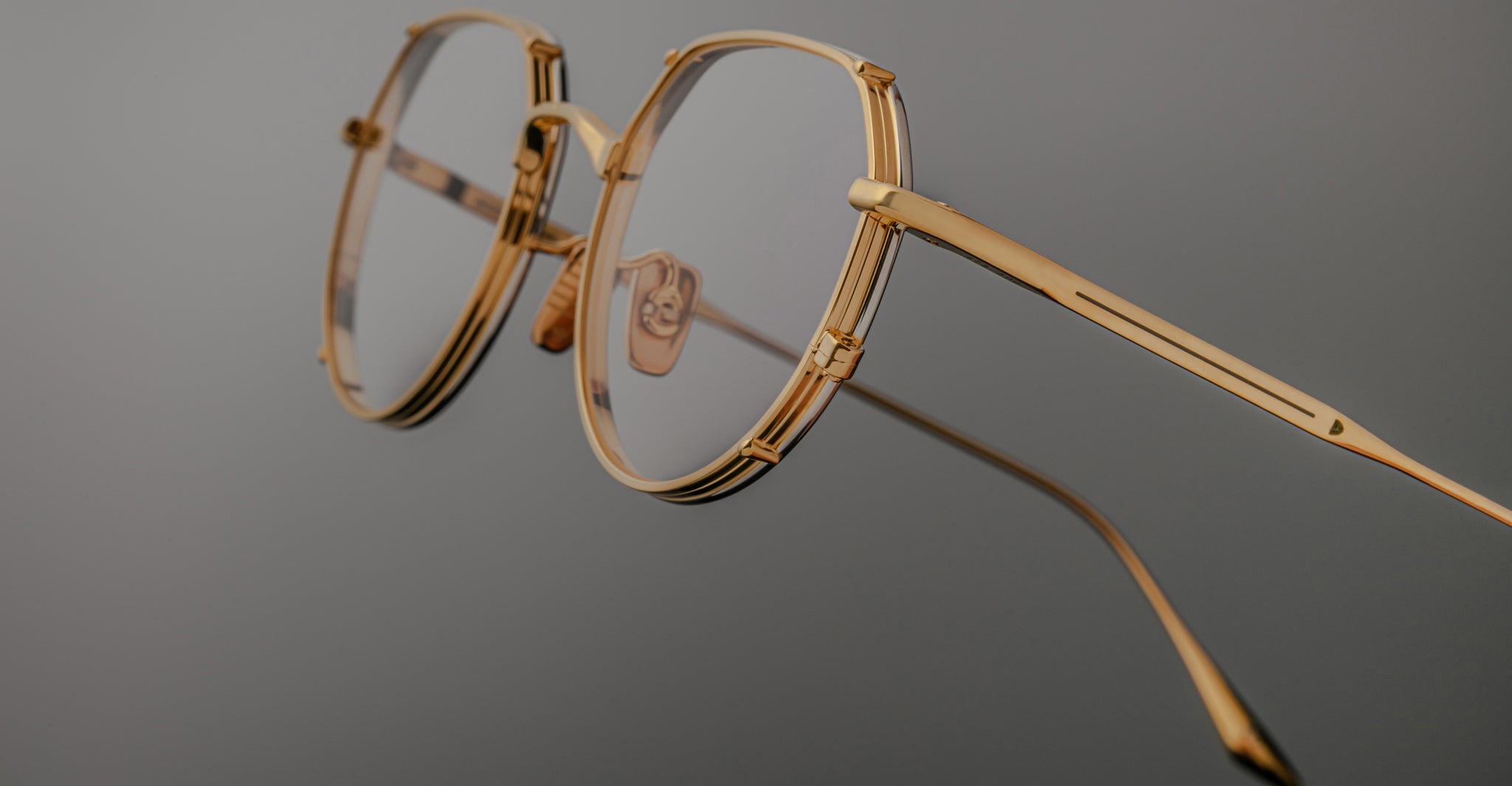 Jacques Marie Mage Hartana in Gold 2 Optical JMMTNRX-3J