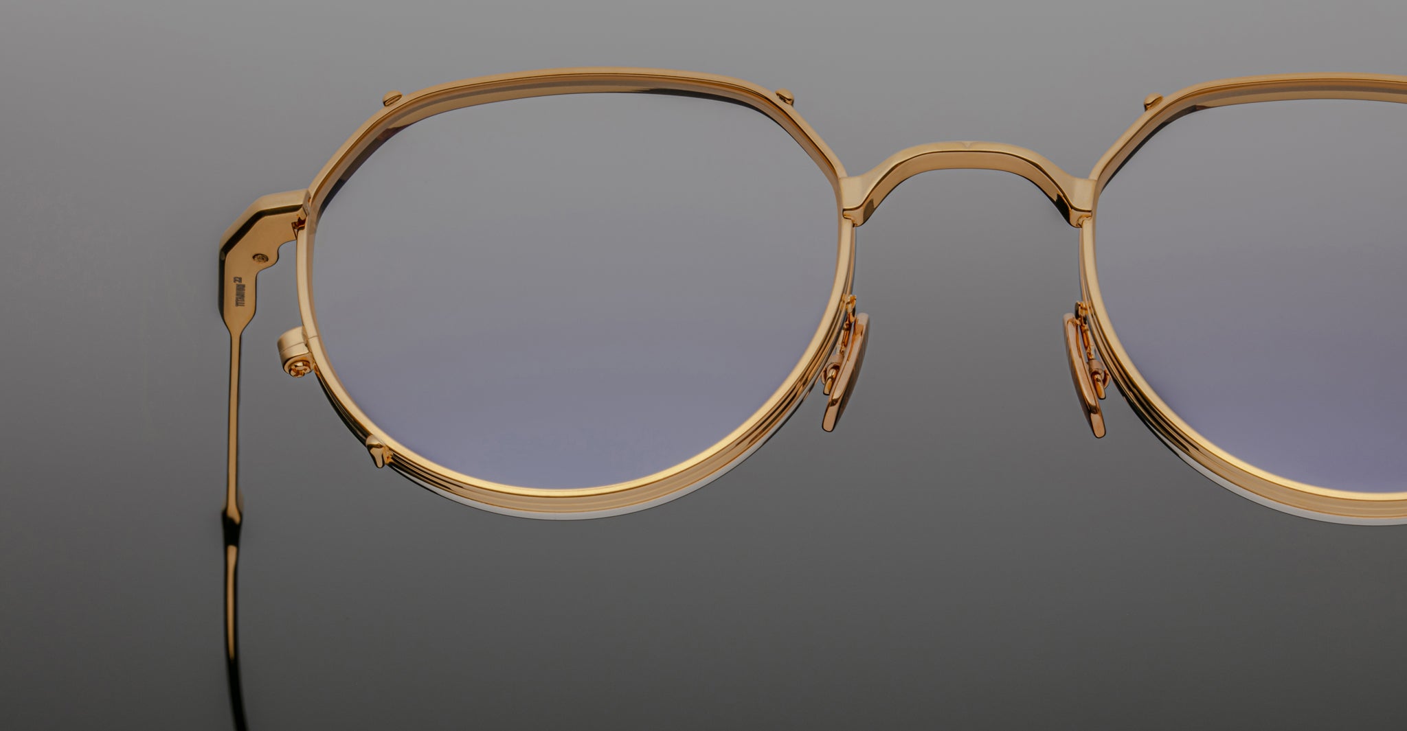 Jacques Marie Mage Hartana in Gold 2 Optical JMMTNRX-3J