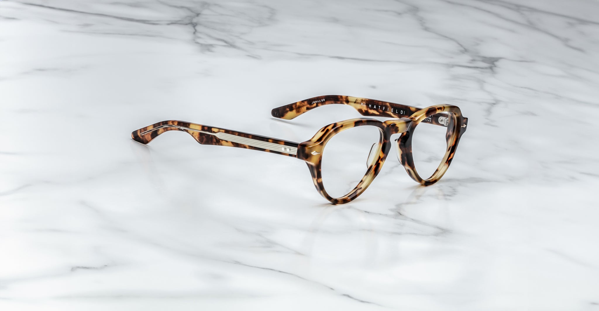 Jacques-Marie-Mage Hatfield Optical Frame in Havana 8 JMMHARX-8B