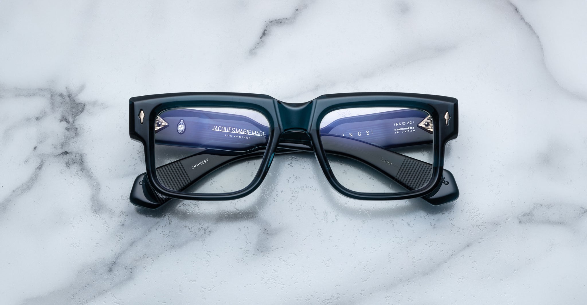 Jacques Marie Mage Hemmings in Indigo Optical JMMHSRX-9F