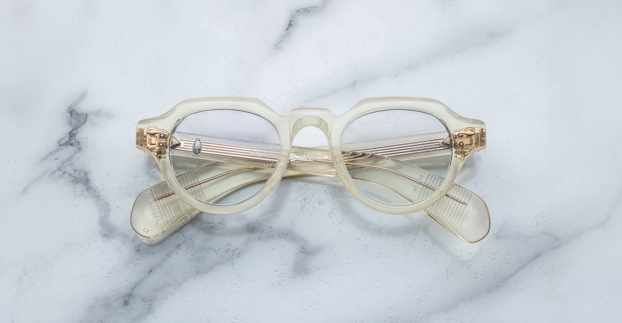 Jacques Marie Mage Kellerman Optical in Brut JMMKMRX-14Q