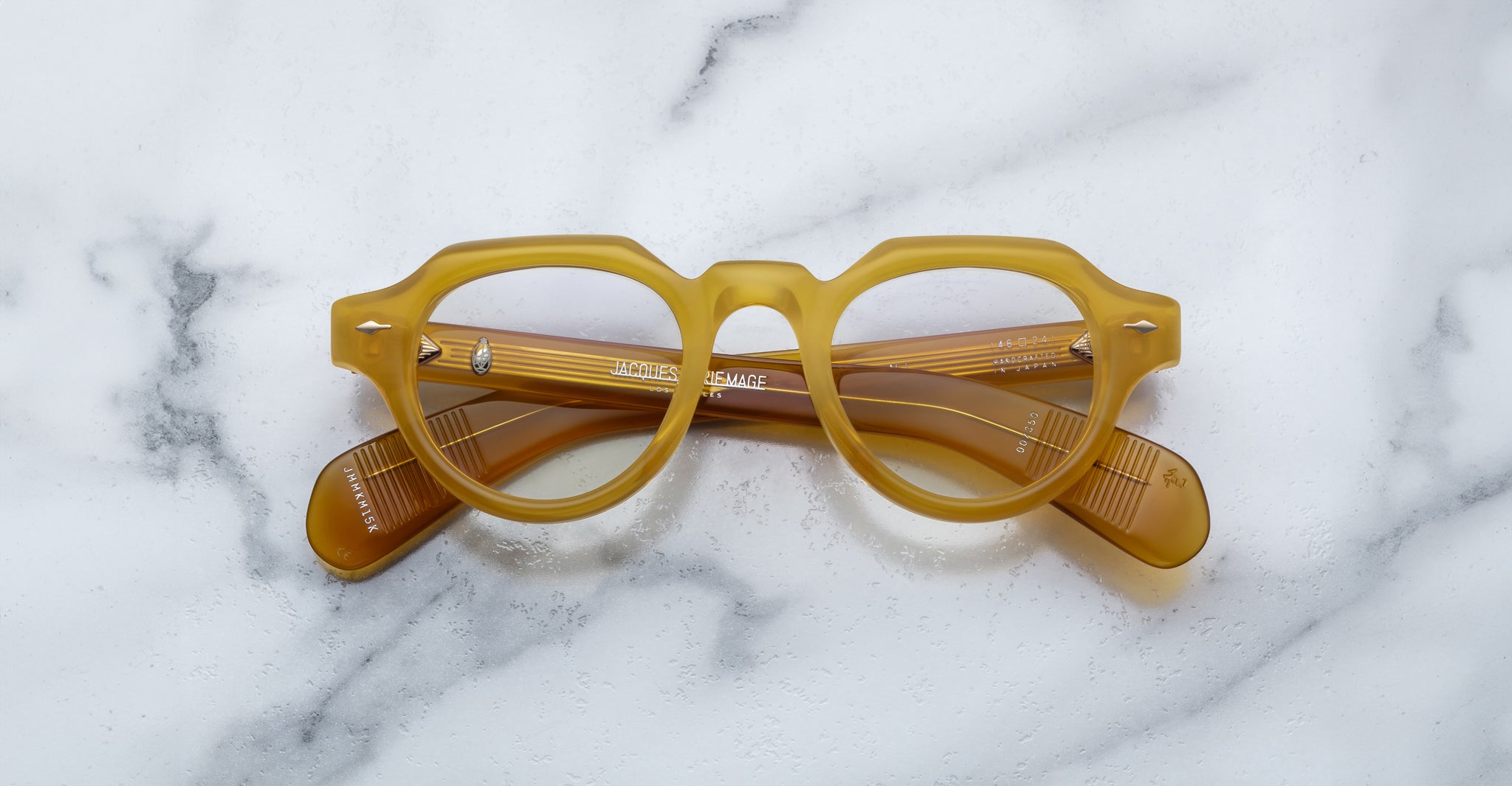 Jacques Marie Mage Kellerman Optical in Honey JMMKMRX-15K