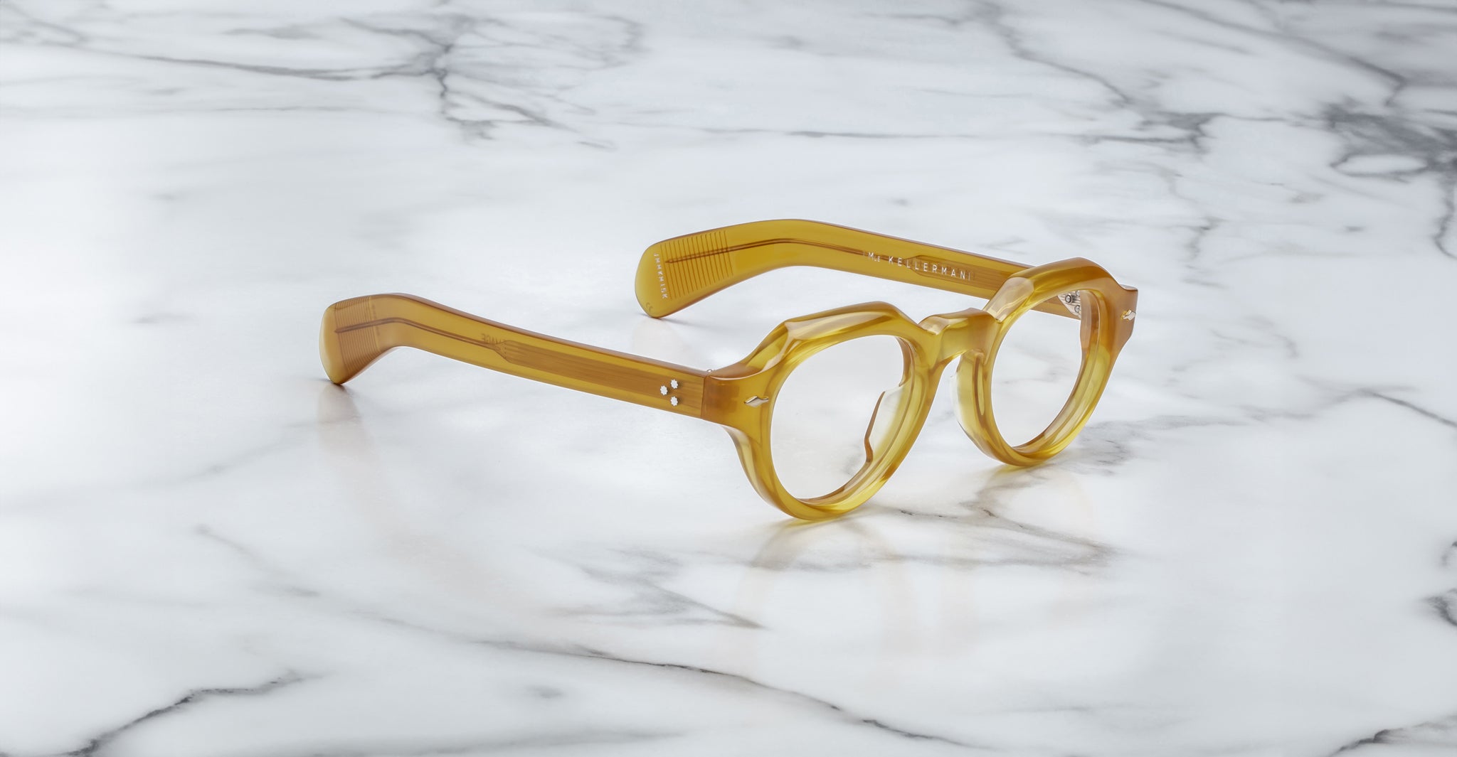 Jacques Marie Mage Kellerman Optical in Honey JMMKMRX-15K