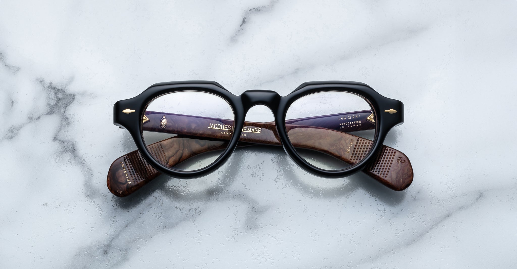 Jacques Marie Mage Kellerman Optical in Noir X JMMKMRX-10A
