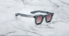 Jacques Marie Mage Leclair Sunglass in Color Mink Profile View