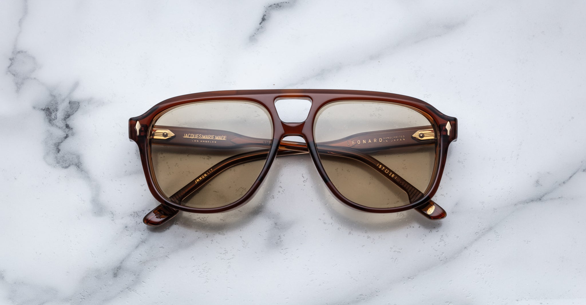 Jacques Marie Mage Leonard in Teak JMMON-11Z