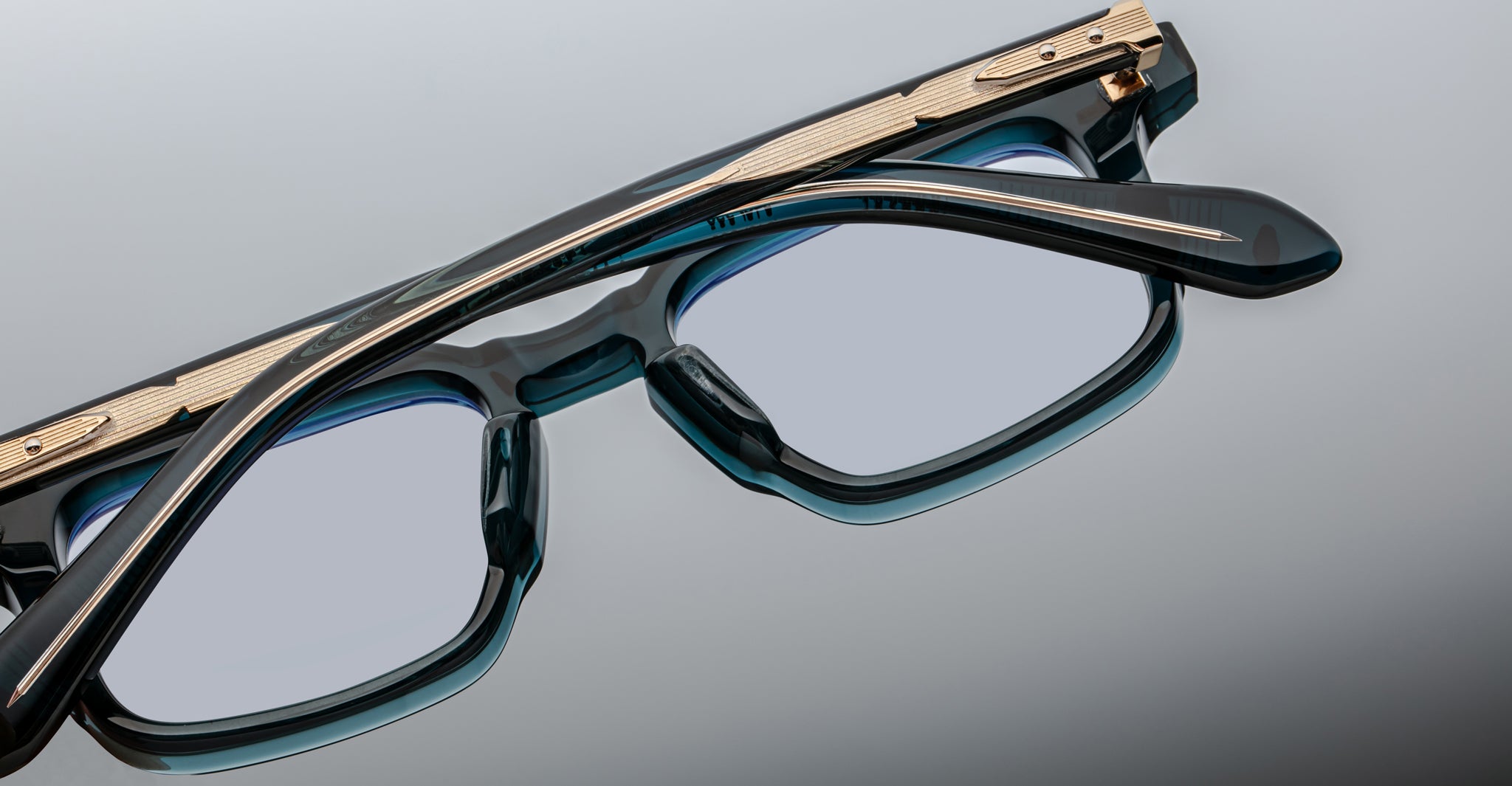 Jacques Marie Mage Moscova Frame in Indigo JMMMSRX-9F