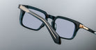 Jacques Marie Mage Moscova Frame in Indigo JMMMSRX-9F