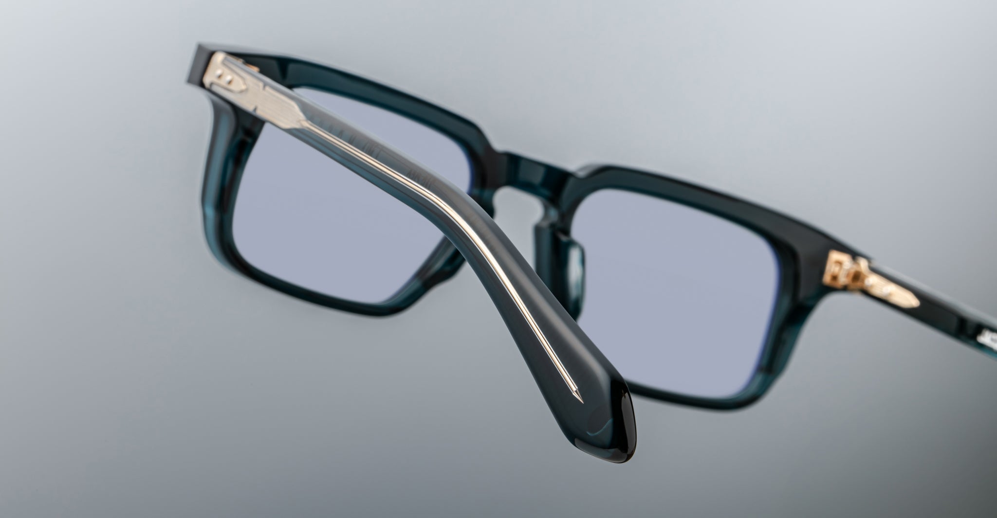 Jacques Marie Mage Moscova Frame in Indigo JMMMSRX-9F