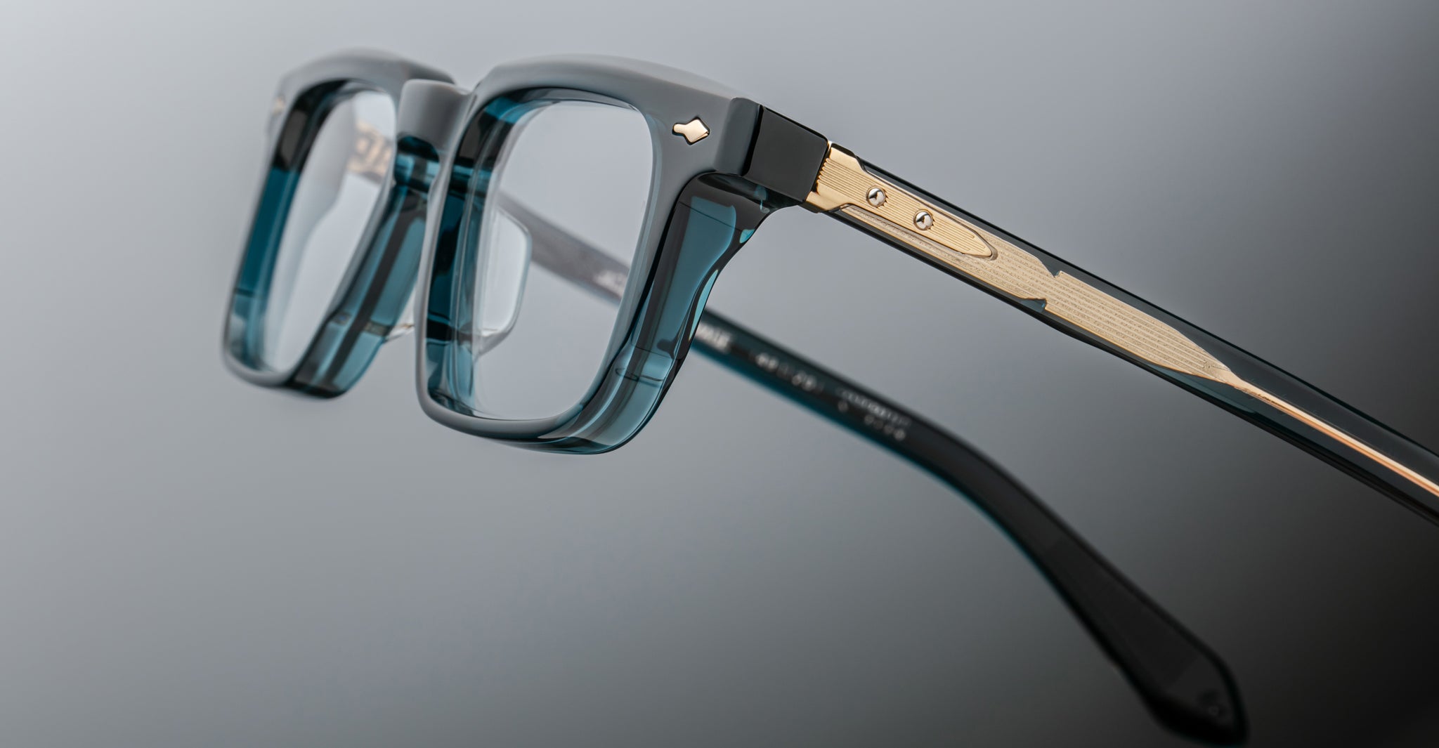Jacques Marie Mage Moscova Frame in Indigo JMMMSRX-9F