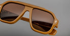 Close-up of Jacques Marie Mage Octavian sunglasses
