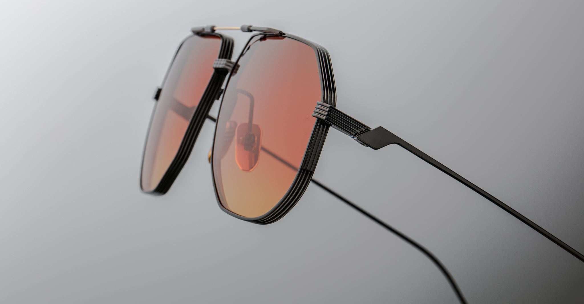 Jacques Marie Mage Reynold Sunglass in Tropic JMMRE-6U