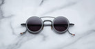 Jacques Marie Mage Ringo 2 Sunglass in Domino JMMRN-15H