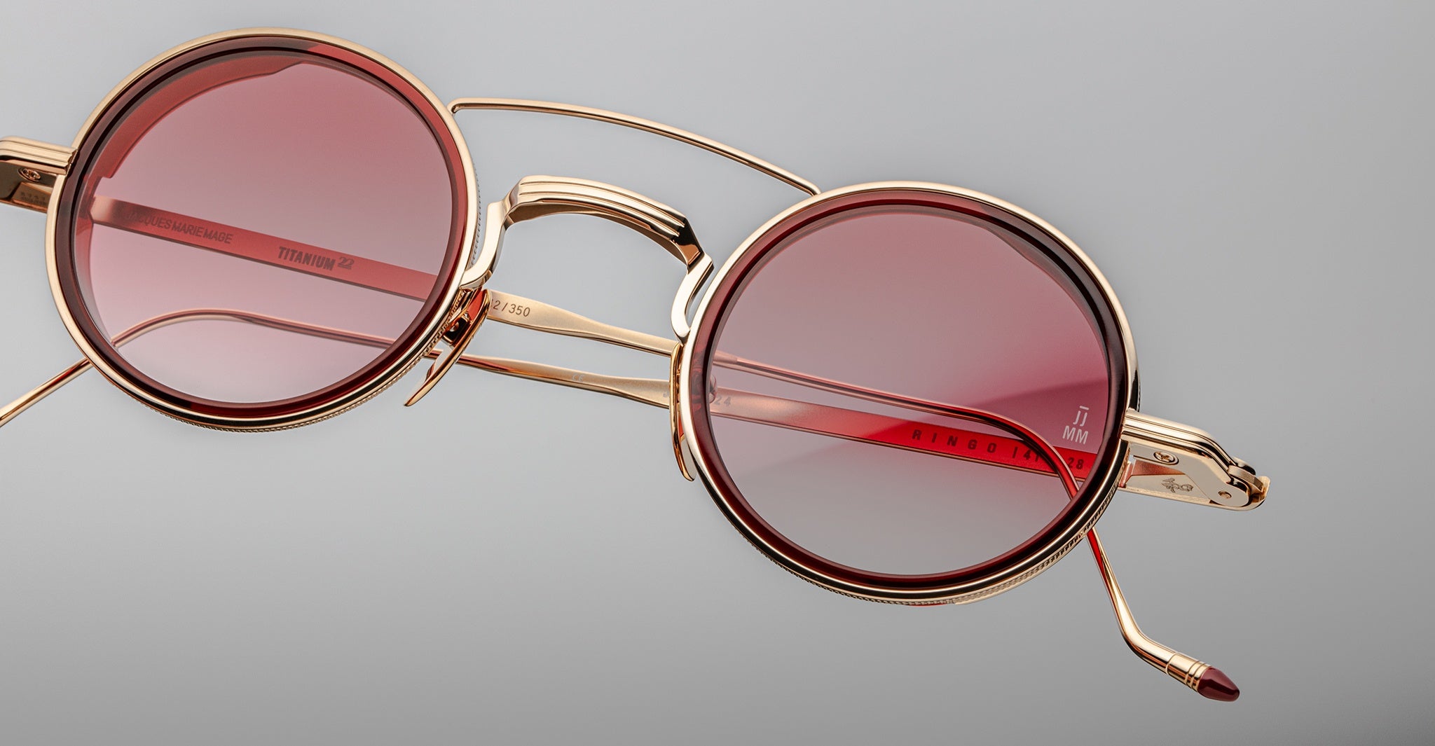 Jacques Marie Mage Ringo in Burgundy JMMRN-24