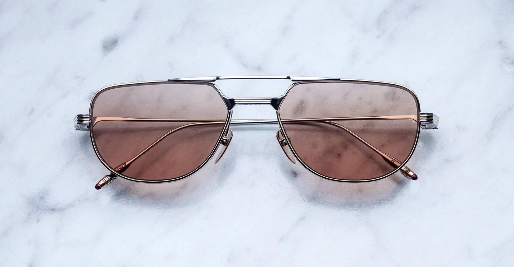 Jacques Marie Mage Roy style sunglasses in colorway Solar