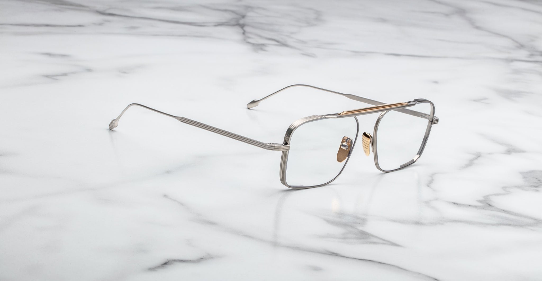 Jacques Marie Mage Scarpa in Silver Optical JMMSCRX-41