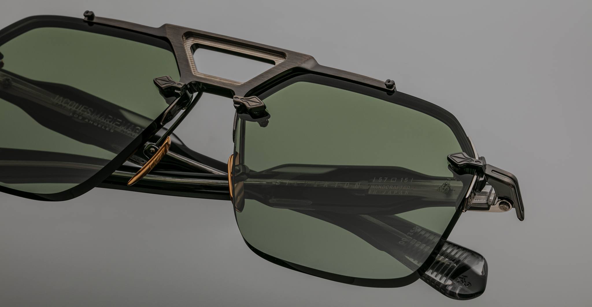 Jacques Marie Mage Silverton in Gunmetal JMMSVR-5M